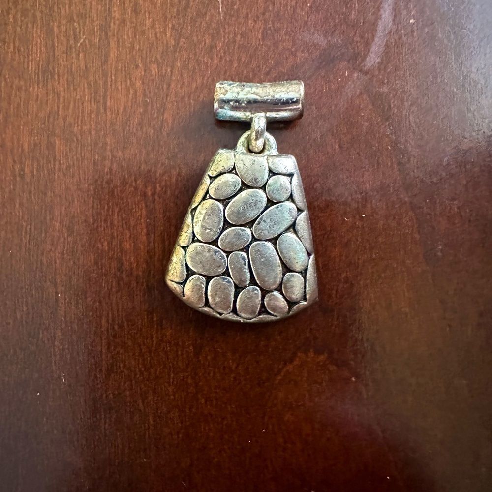 Napier silvertone pendant